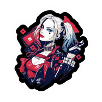 Harley Quinn 26| DC Premium Die-Cut Stickers | StickerBD - StickerBD