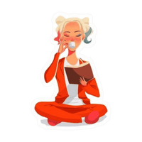 Harley Quinn 30 | DC Premium Die-Cut Stickers | StickerBD - StickerBD