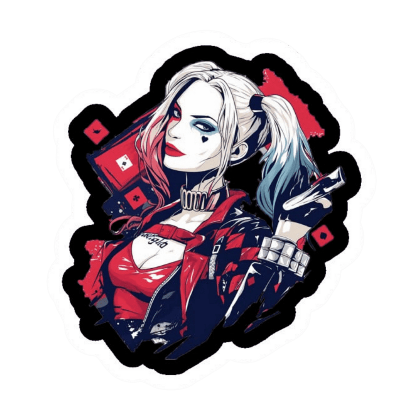 Harley Quinn 8 | DC Premium Die-Cut Stickers | StickerBD - StickerBD
