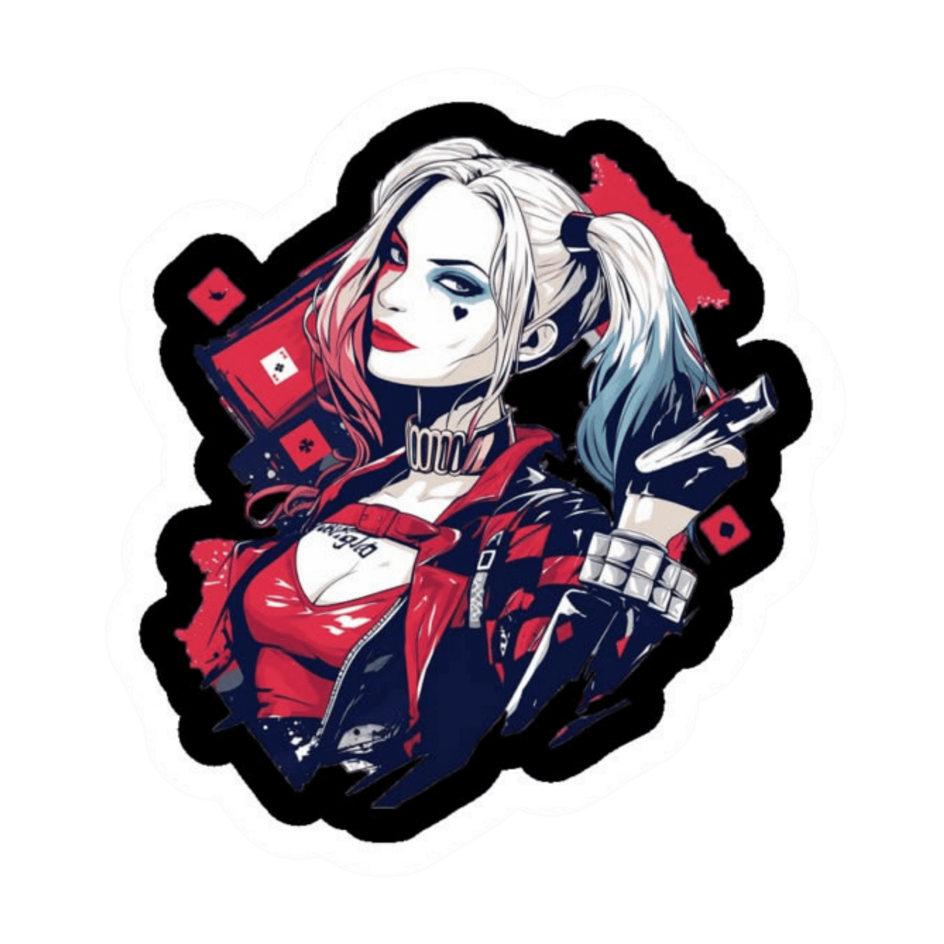 Harley Quinn 8 | DC Premium Die-Cut Stickers | StickerBD - StickerBD