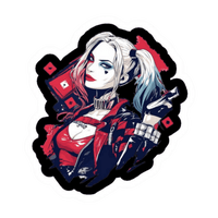 Harley Quinn 8 | DC Premium Die-Cut Stickers | StickerBD - StickerBD