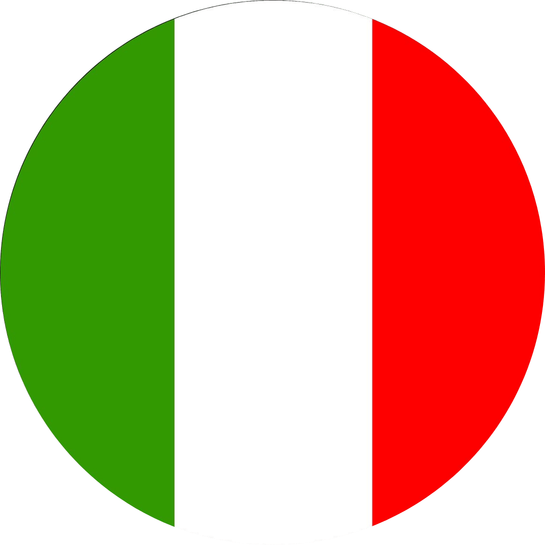 Italy Fan Tinplate Badge - StickerBD