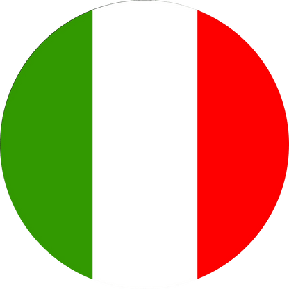 Italy Fan Tinplate Badge - StickerBD
