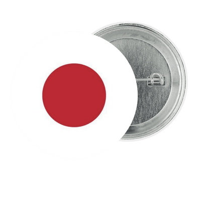Japan Fan Tinplate Badge - StickerBD