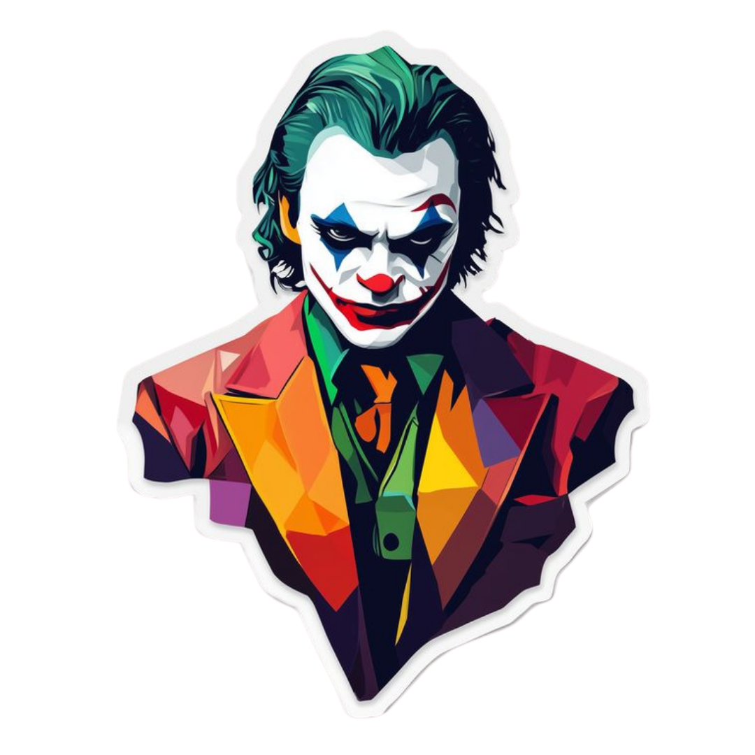 Joker | DC Premium Die-Cut Sticker  | StickerBD