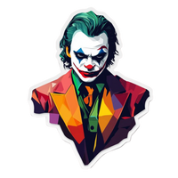 Joker | DC Premium Die-Cut Sticker  | StickerBD