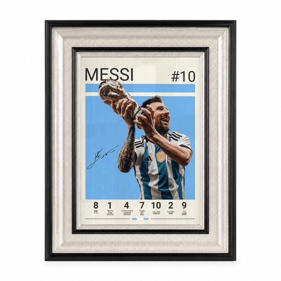 Messi Collector's Edition Frame | No. 05 - StickerBD