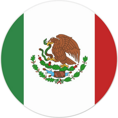 Mexico Fan Tinplate Badge - StickerBD