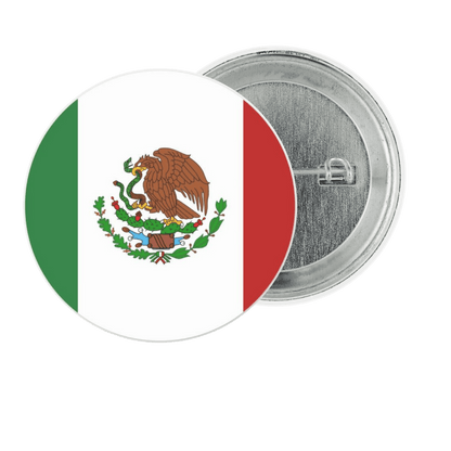 Mexico Fan Tinplate Badge - StickerBD