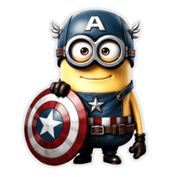 Minions | Cute Cartoon Sticker 22 | StickerBD - StickerBD