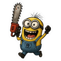 Minions | Cute Cartoon Sticker 41 | StickerBD - StickerBD