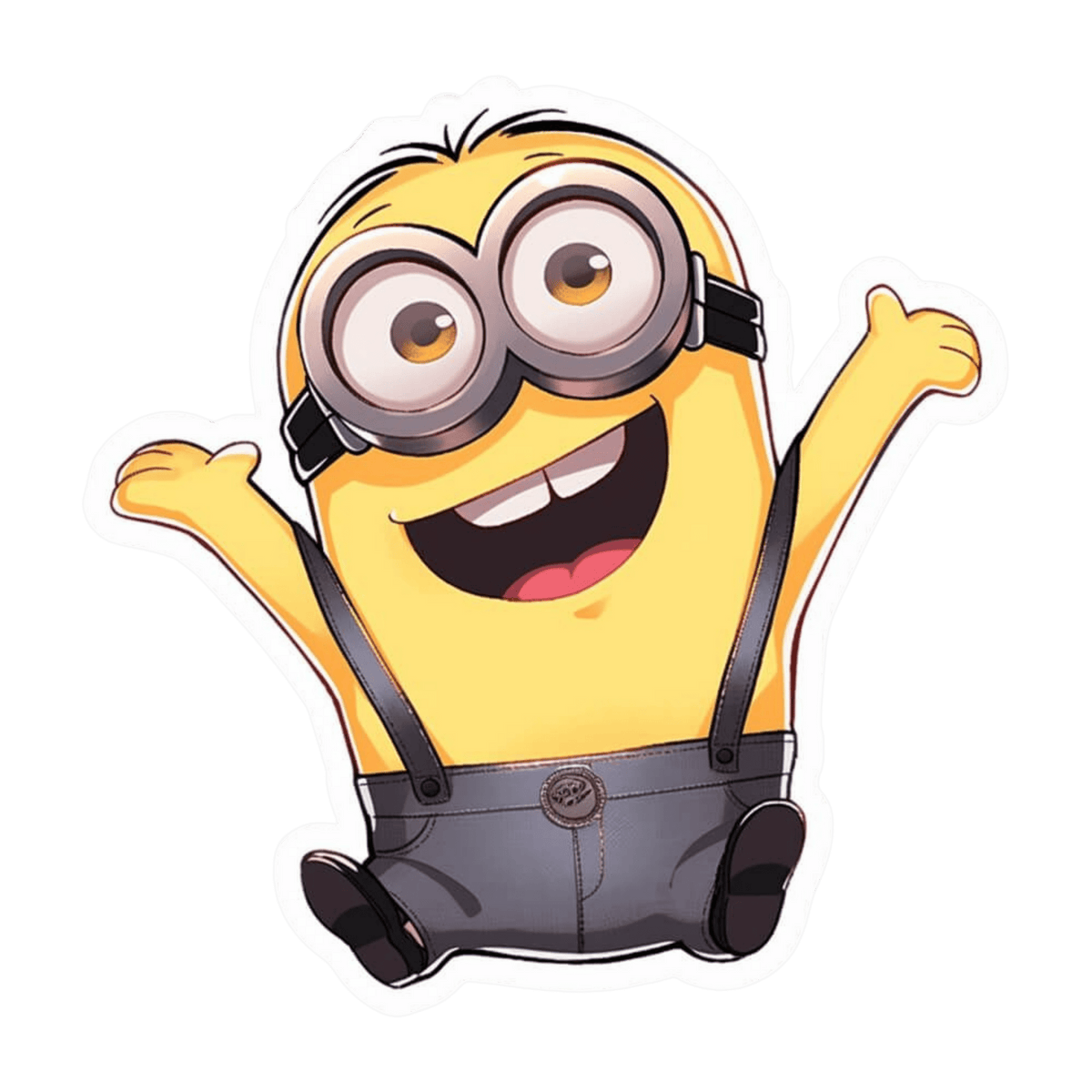 Minions | Cute Cartoon Sticker 42 | StickerBD - StickerBD