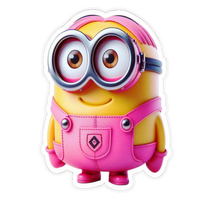 Minions | Cute Cartoon Sticker 6 | StickerBD - StickerBD