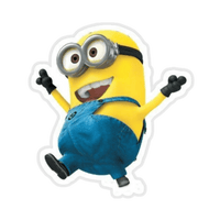 Minions | Cute Cartoon Sticker 9 | StickerBD - StickerBD