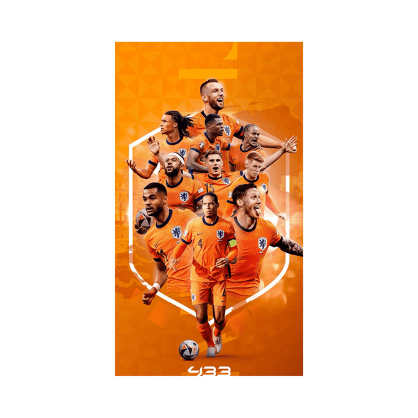 Netherlands 11 | Netherlands Football Sticker | FIFA - StickerBD