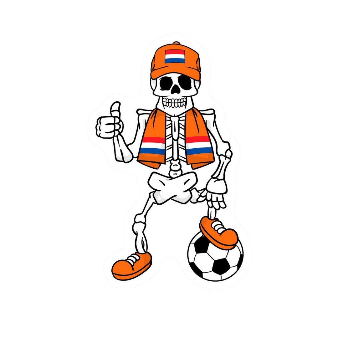 Netherlands 7 | Netherlands Football Sticker | FIFA - StickerBD