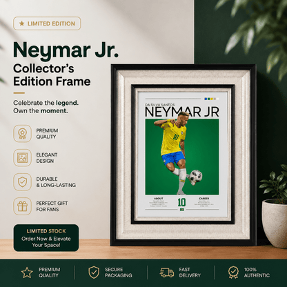 Neymar Jr. Collector's Edition Frame | No. 01 - StickerBD