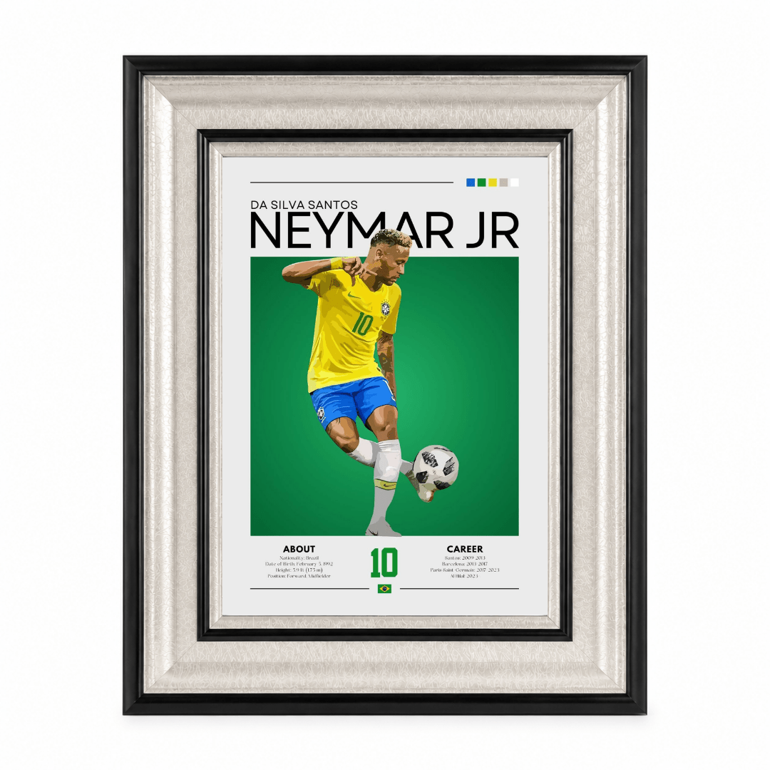 Neymar Jr. Collector's Edition Frame | No. 01 - StickerBD
