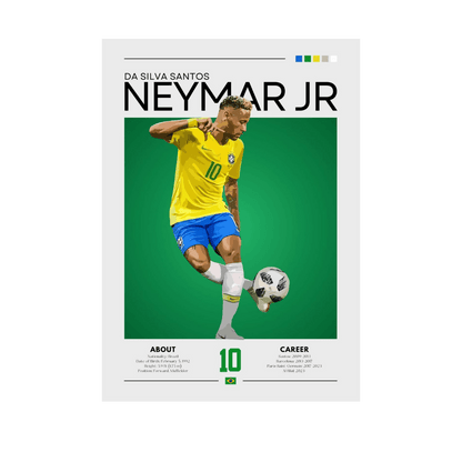 Neymar Jr. Collector's Edition Frame | No. 01 - StickerBD