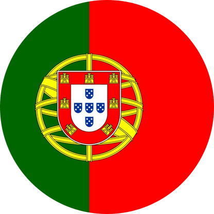 Portugal Fan Tinplate Badge - StickerBD