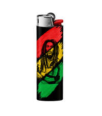 Rasta Vibes 🌿 BOB Lighter | StickerBD - StickerBD
