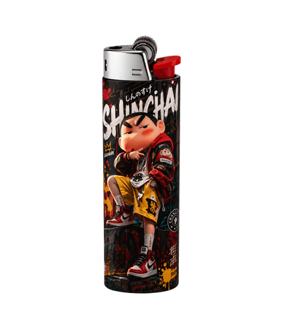 Shinchan Lighter – Bold Aesthetic Pocket Lighter | StickerBD - StickerBD
