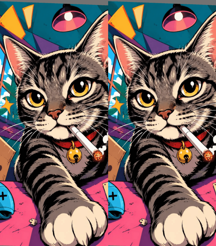 smoking cat Lighter | StickerBD - StickerBD