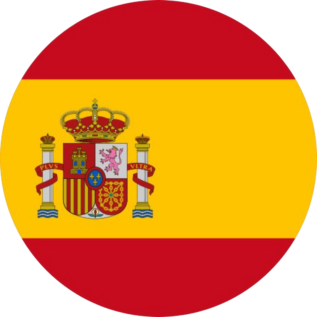 Spain Fan Tinplate Badge - StickerBD
