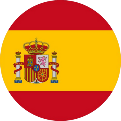 Spain Fan Tinplate Badge - StickerBD