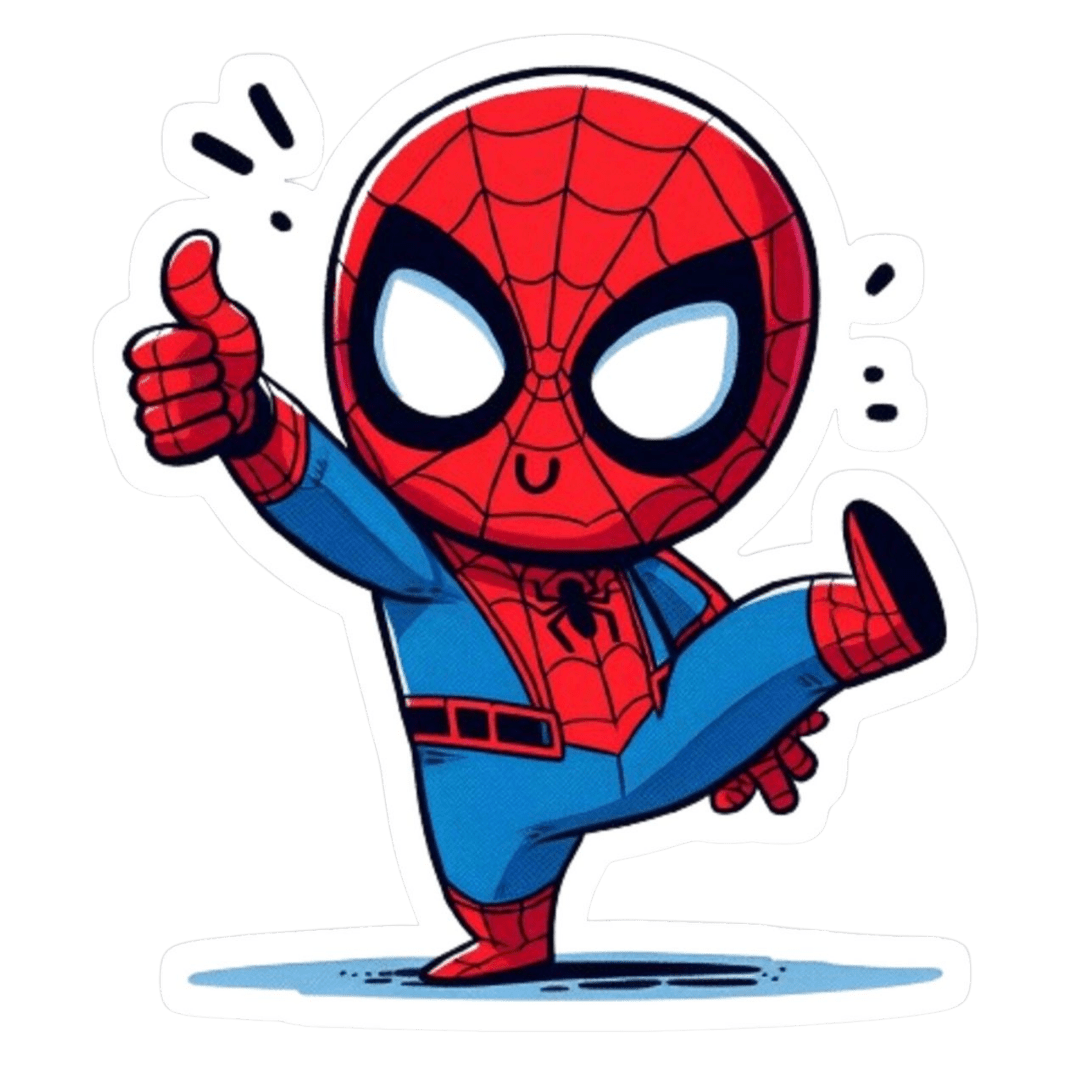 Spider-Man 33 | Premium Superhero Sticker | Marvel Edition - StickerBD