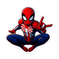 Spider-Man 45 | Premium Superhero Sticker | Marvel Edition - StickerBD