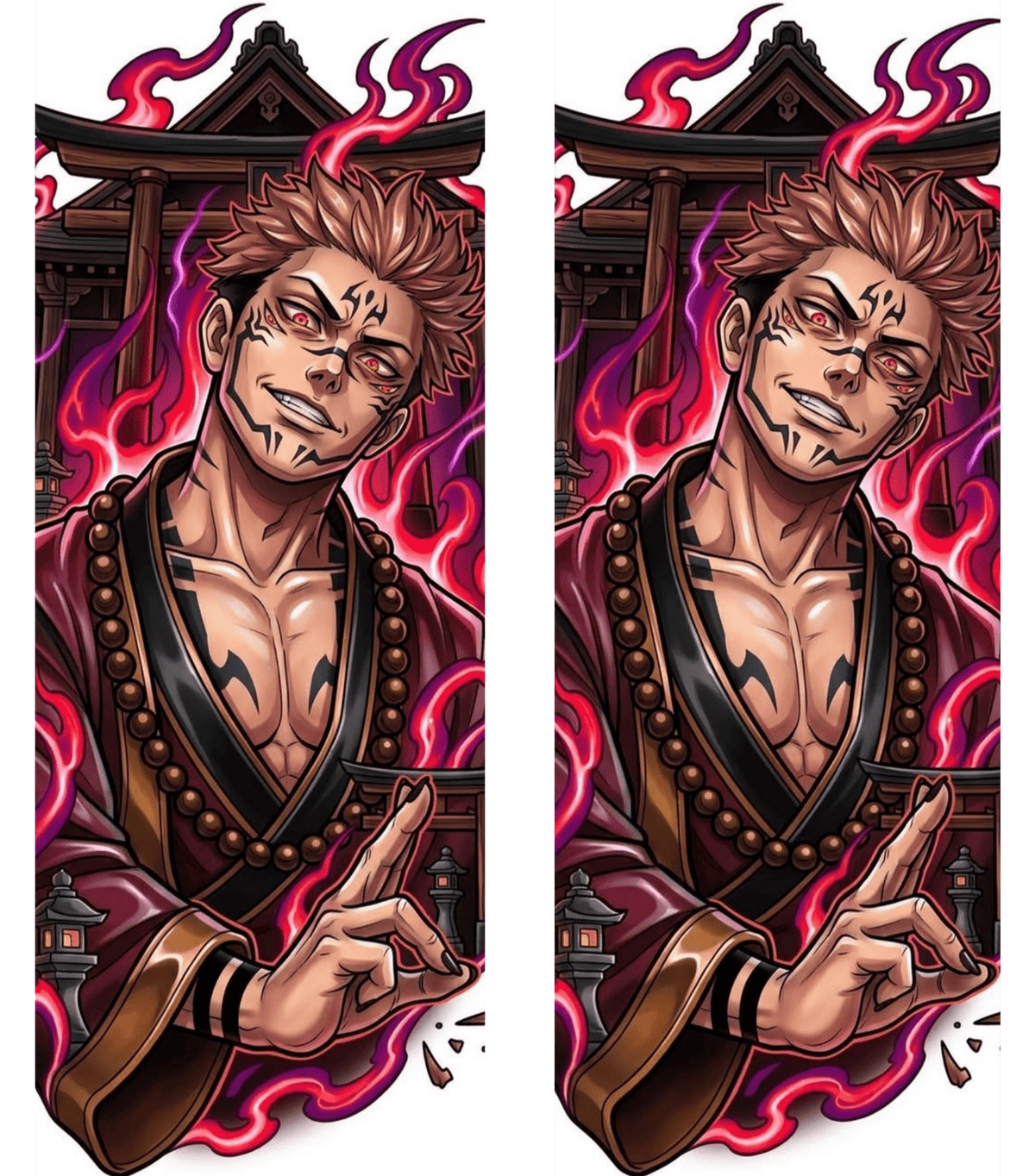 Sukuna Lighter – Bold Aesthetic Pocket Lighter | StickerBD - StickerBD