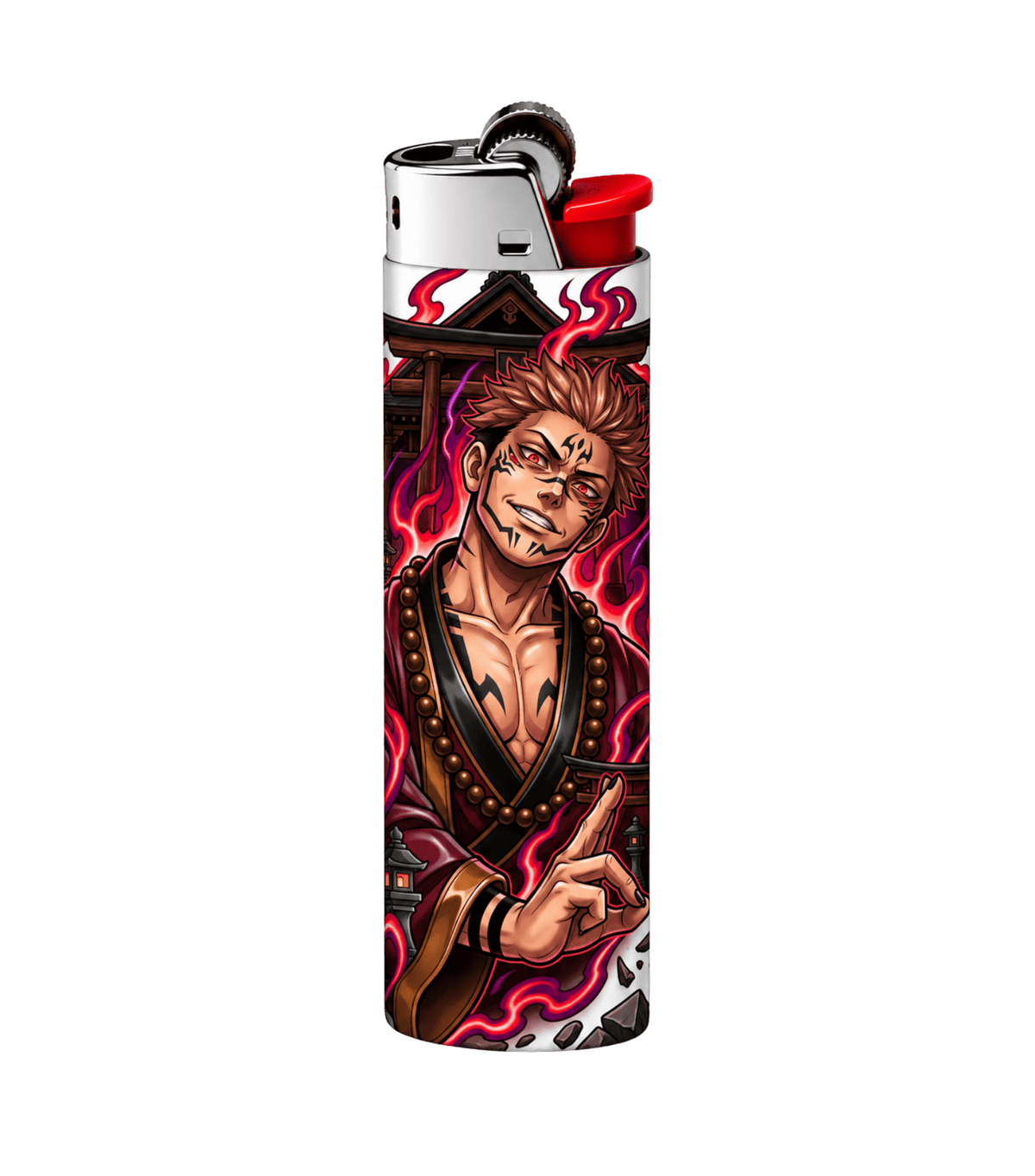 Sukuna Lighter – Bold Aesthetic Pocket Lighter | StickerBD - StickerBD